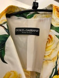 Pre Loved Dolce & Gabbana Rose Trouser Suit ,IT 42 ,fits UK 10 (new)