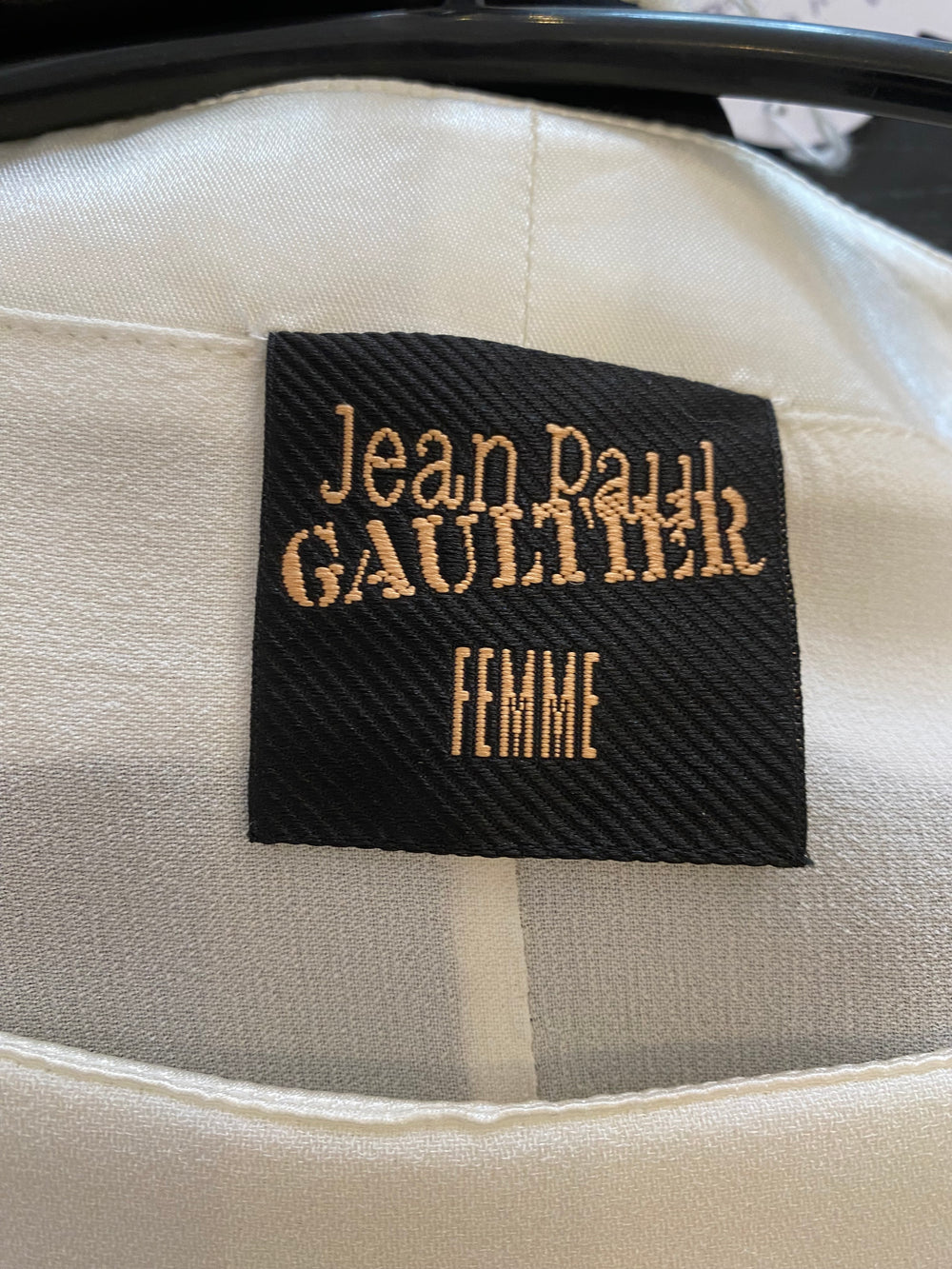 Jean Paul Gaultier White & Black Dress uk12