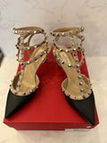 Pre Loved Valentino Garavani Rock Stud Kitten Heels UK 6 (New)