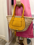 Pre Loved Chloe Marcie Basket Tote Bag (as new)