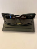 Pre Loved Celine Black Square Oversized  CL40156U Sunglasses (excellent)