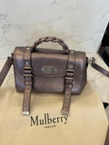Pre Loved Mulberry Small Alexa in Pewter (excellent)