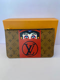 Pre Loved Louis Vuitton Ltd Edition Monogram Kabuki Pouch (excellent)
