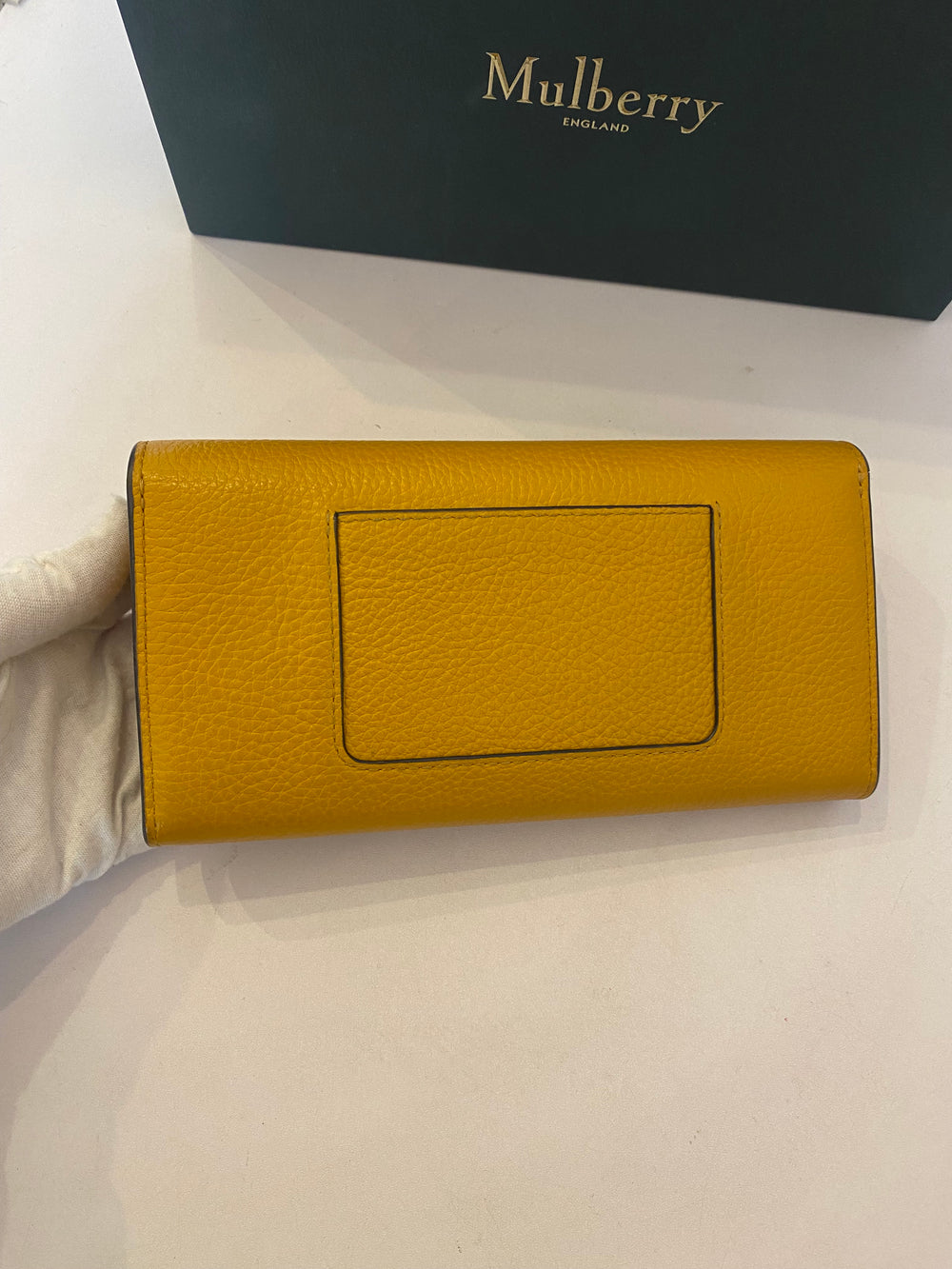 Mulberry Darley Wallet in Deep Amber (new)