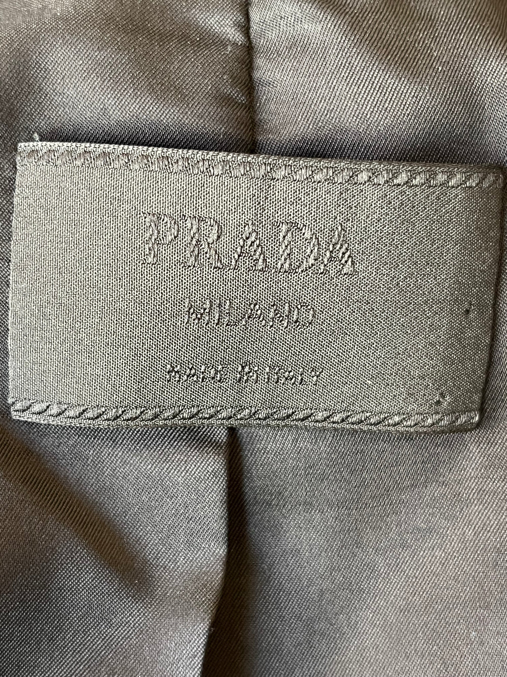 Pre Loved Prada Black Blazer IT40 uk 8
