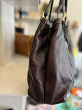 Pre Loved Gucci Brown Leather Britt Bag