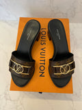 Pre Loved Louis Vuitton Monogram Lock It Mules UK 4