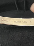 Pre Loved Cartier 18ct White Gold Love Bracelet Classic Model 19cm (Pristine)