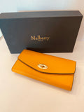 Mulberry Darley Wallet in Deep Amber (new)