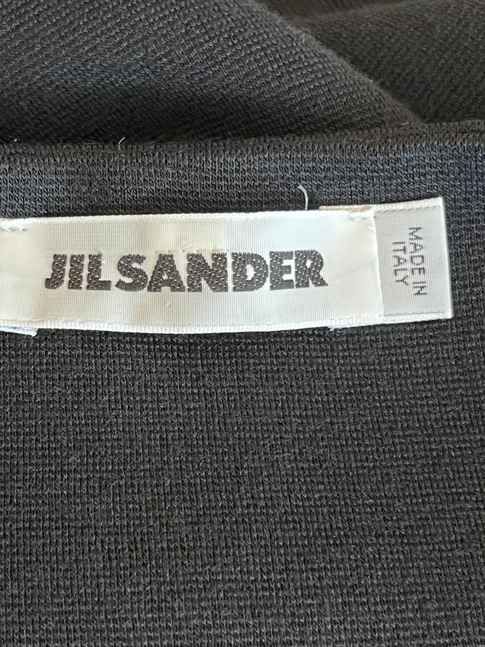 Pre Loved Jil Sander Asymmetrically Draped Dress UK10