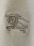 Burberry Beige & Nova Check Polo Shirt S-M