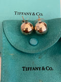 Pre Loved Tiffany & Co Tiffany Silver Ball Earrings