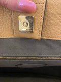 Pre Loved Fendi FF Vitello Glacier Medium Handle Tote - AS NEW
