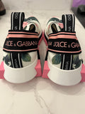 Pre Loved Dolce & Gabbana Sorrento Floral Trainers UK 5