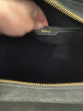 Pre Loved Mulberry Small Zipped Bayswater in Black  (as new)