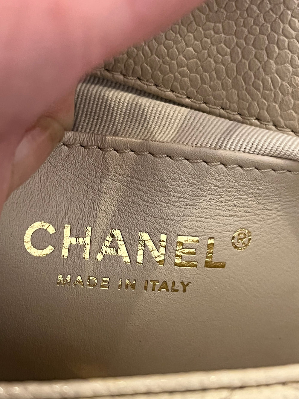 Pre Loved Chanel Classic Mini Quilted Flap Handbag (excellent)