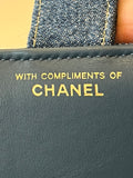 Chanel Denim Passport Holder
