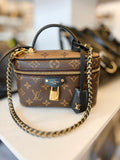 Pre Loved Louis Vuitton Monogram Vanity Chain Pouch (as new)