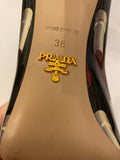 Prada Lipstick Patent Shoes Size 5 (Fit Uk 5.5)