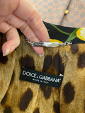 Dolce & Gabbana Pinstripe Jacket With Flower Lapel IT 40 (UK 8/10)