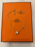 Pre Loved Hermes H-Pop Pendant in cream (excellent) relisted