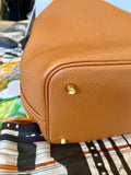 Pre Loved Hermes Picotin Lock Touch , Gold Taurillon Clemence (Excellent)