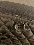 Pre Loved Burberry Brit Black Parka Jacket - UK 4 (Fits up to Uk 6)