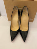 Pre Loved Christian Louboutin So Kate 120  Black Patent  UK 7.5 (Fit UK 7) excellent