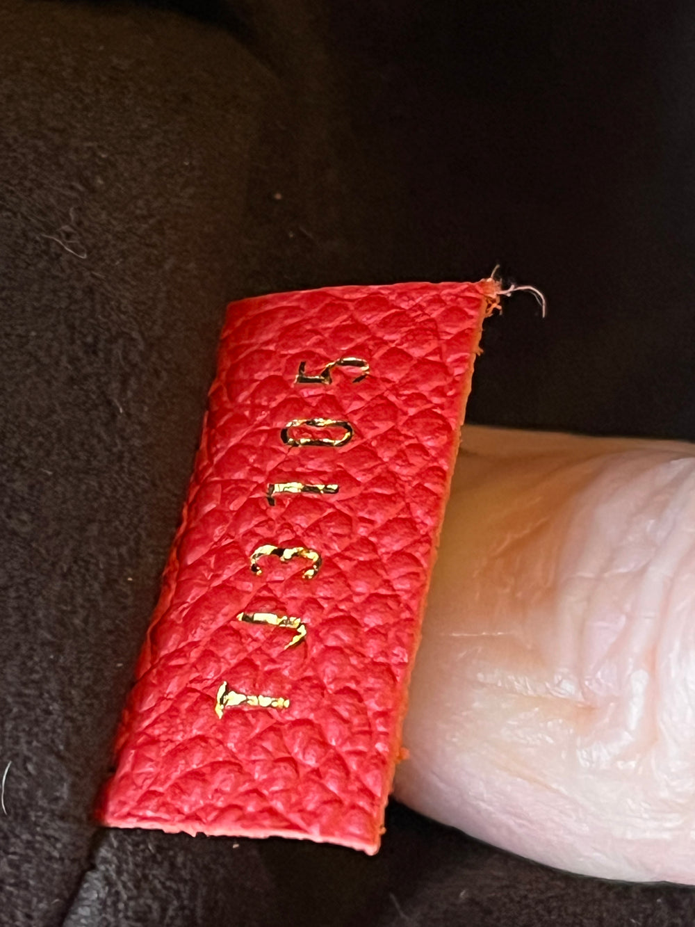 Pre Loved Louis Vuitton Trocadero Bag in Red Empreinte Leather (matching purse listed separately)