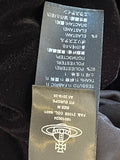 Pre Loved Vivienne Westwood Black Velvet Asymmetric Dress