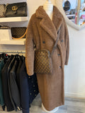 Max Mara Long Brown Teddy Coat UK 10 - Oversized (reserved)