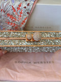 Pre Loved Sophia Webster Clara Crystal Box  Handbag - Excellent