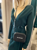 Pre Loved Balenciaga Black Camera Crossbody Bag