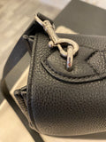 Pre Loved Mulberry Seaton in Black Grained Leather - EXCELLENT