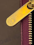 Pre Loved Louis Vuitton Monogram Vernis Amarante Zippy Purse