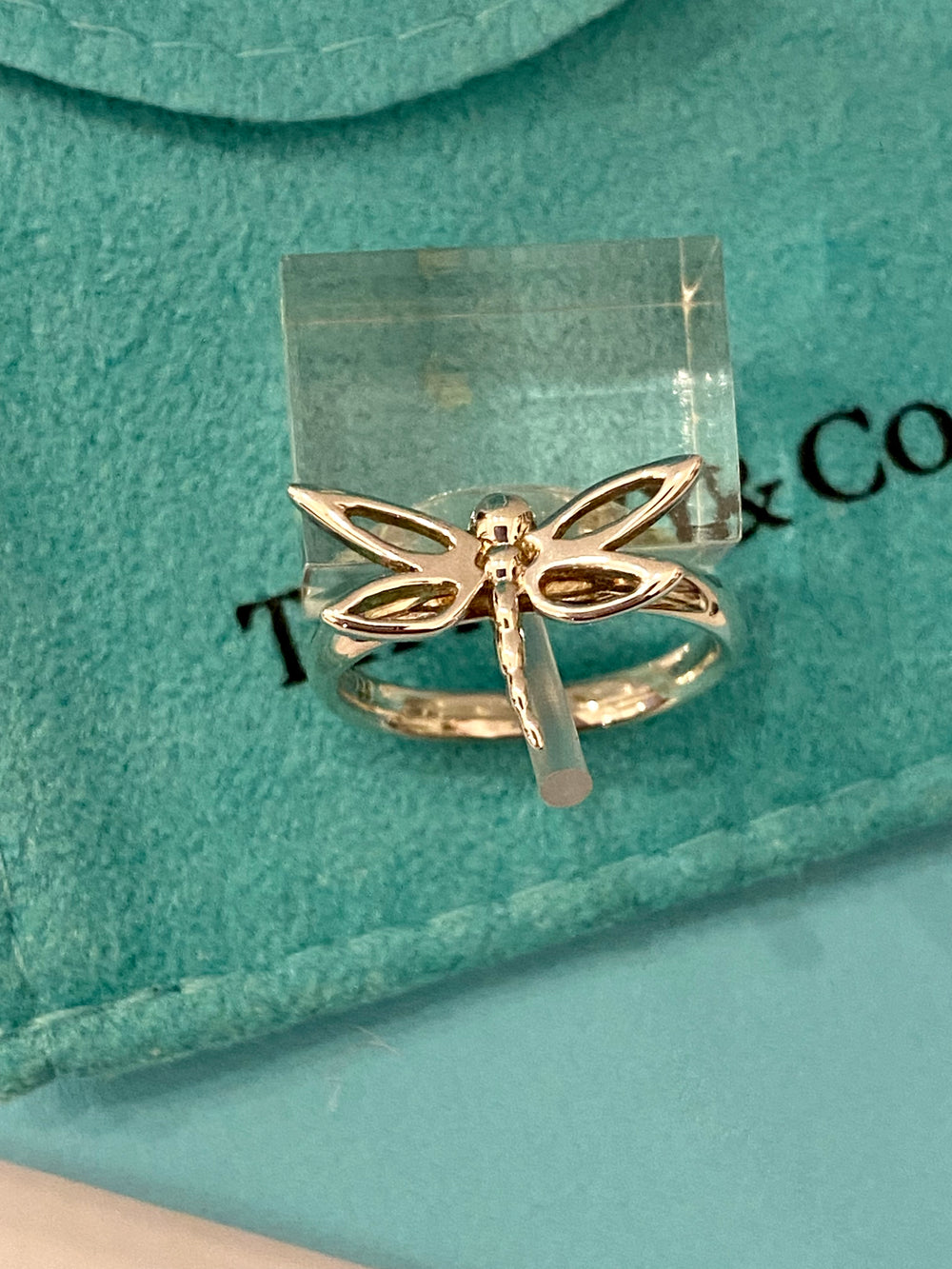 Preloved Tiffany & Co Silver Dragonfly Ring
