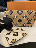 Louis Vuitton Monogram Wild at Heart Felicie Strap & Go