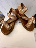 Pre Loved Celine Leo Strap Sandals UK 6 (excellent)