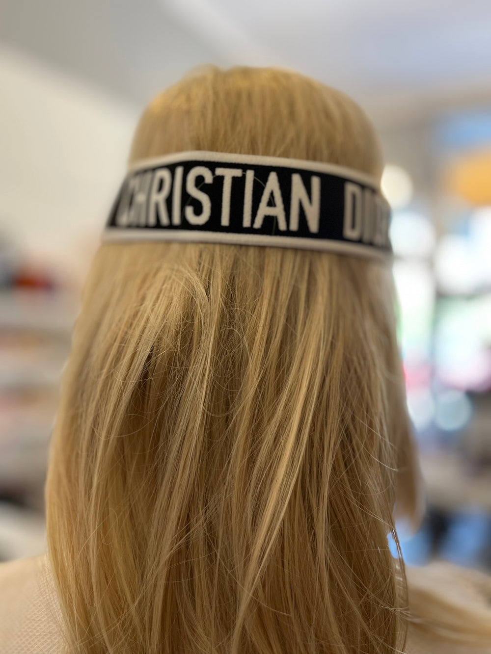 Pre Loved Dior Diorclub OH3 Black Visor