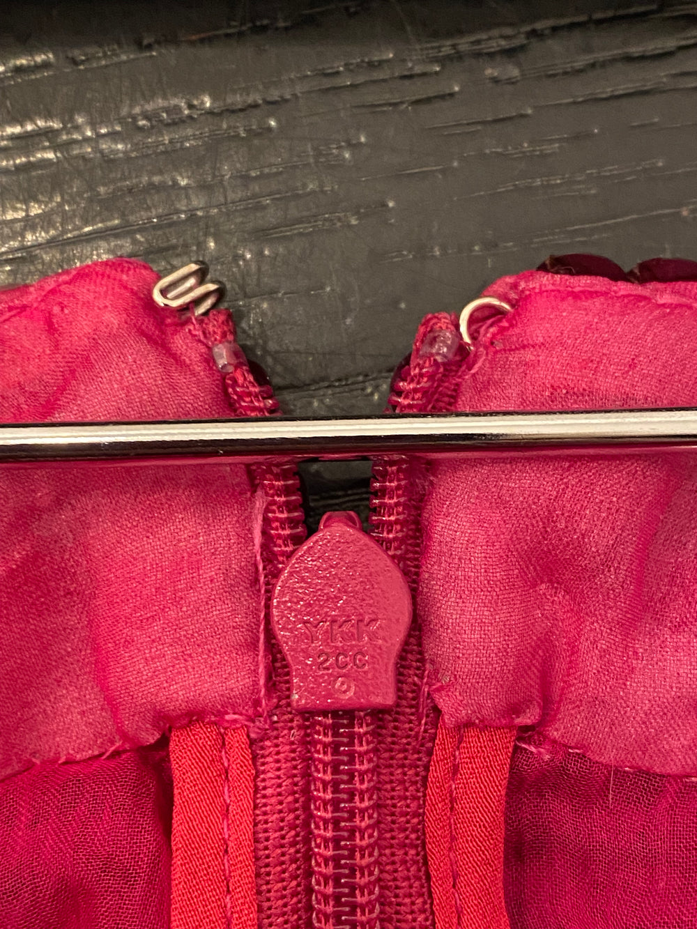 Stella McCartney Deep Pink Sequined Skirt Size 40 (Fits uk10)