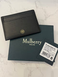 Pre Loved Mulberry Continental Card Holder in Black