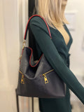 Pre Loved Louis Vuitton Marine & Rouge Melie Shoulder Bag (as new)