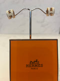 Pre Loved Hermes H-Pop Earrings in cream (excellent)