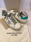 Pre Loved Golden Goose Hi Star Trainers uk5 (excellent)