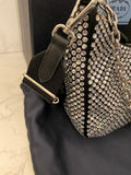 Pre Loved Prada Crystal Embellished Re-Edition 2005 Crossbody Bag (as new)