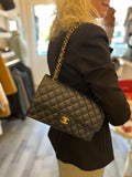 Chanel Classic Flap Bag 2023 in Black Caviar Leather