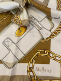 Pre Loved Mulberry Bayswater Silk Twill Scarf