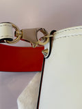 Pre Loved Christian Louboutin Cabata E/W Loubinthesky White Tote (as new)