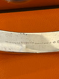 Hermes Collier de Chien Silver Bracelet