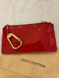 Pre Loved Louis Vuitton Coin Purse in Red Empreinte Patent Leather